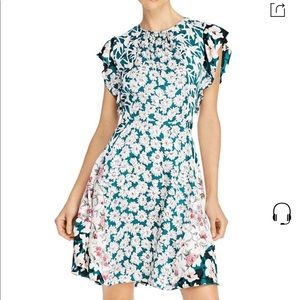 REBECCA TAYLOR SERENE FLEUR PRINT DRESS- NWT